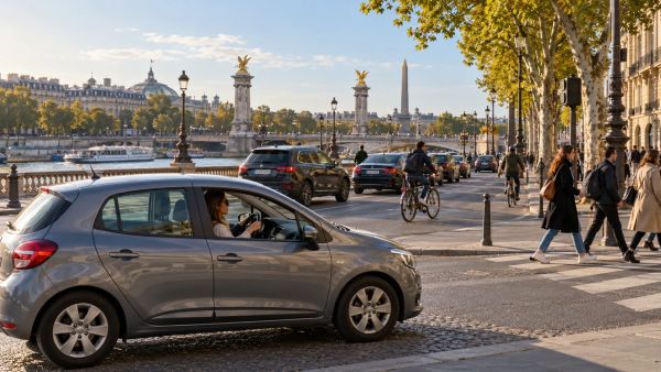 Conseils essentiels pour naviguer le trafic de Paris en voiture